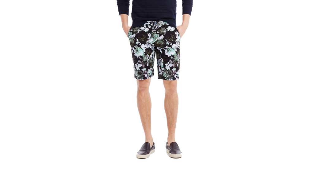 Armani Exchange Vintage Floral Chino Shorts