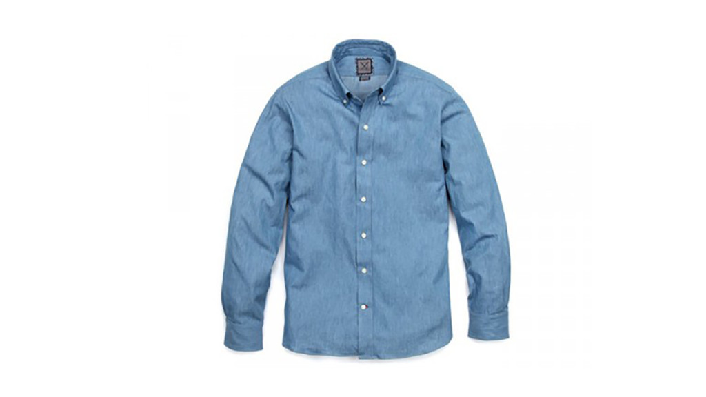 Ernest Alexander Collins Denim Button Down Shirt